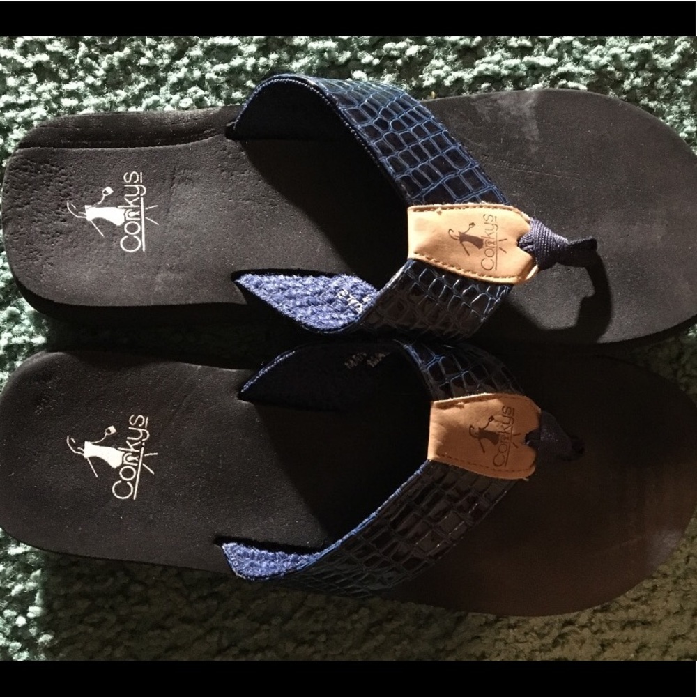 Corky flip flops